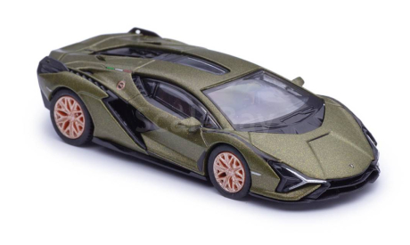 1:64 Lamborghini SIAN FKP 37 Verde Gea #H01-H07, масштабная модель, scale64, PosterCars
