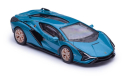 1:64 Lamborghini SIAN FKP 37 Blu Uranus #H01-H08, масштабная модель, PosterCars, scale64