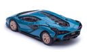 1:64 Lamborghini SIAN FKP 37 Blu Uranus #H01-H08, масштабная модель, PosterCars, scale64