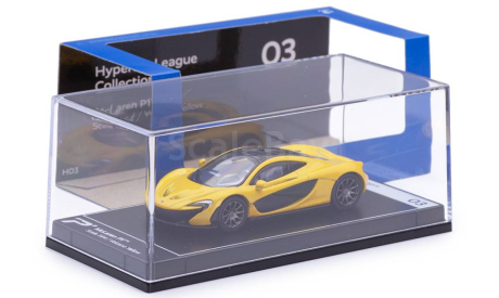 1:64 McLaren P1 2013-2015 Volcano Yellow #H01-H03, масштабная модель, PosterCars, scale64