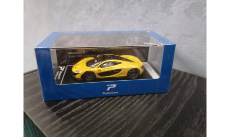 1:64 McLaren P1 2013-2015 Volcano Yellow #H01-H03, масштабная модель, PosterCars, scale64