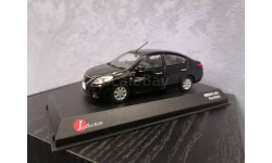 1:43 Nissan Latio /Tiida/ Pure black #JCP77003BK