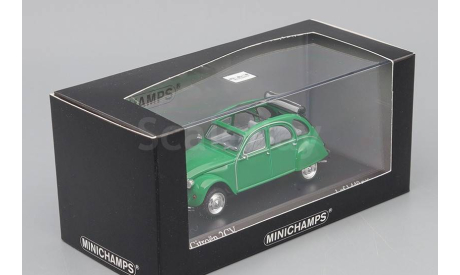 1:43 Citroen 2CV 1980 Green L.E.1440 pcs. #400 111501, масштабная модель, Minichamps, Citroën, scale43