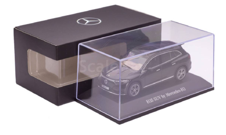 1:43 Mercedes-Benz EQS SUV (X296) Black #B66960589, масштабная модель, scale43, Spark