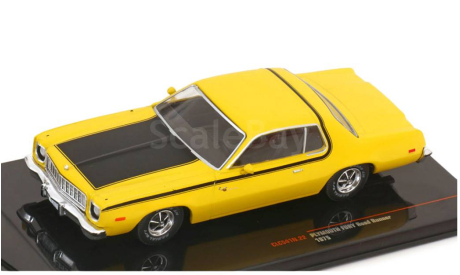 1:43 Plymouth Fury Road Runner 1975 #CLC541, масштабная модель, IXO Road (серии MOC, CLC), scale43