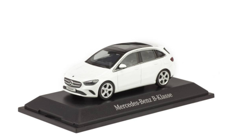 1:43 Mercedes-Benz B-класс 2018 W247 White #B66960457, масштабная модель, Herpa, scale43