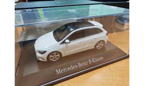 1:43 Mercedes-Benz B-класс 2018 W247 White #B66960457, масштабная модель, Herpa, scale43