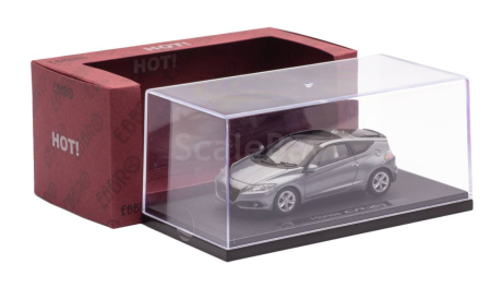 1:43 Honda CR-Z 2010 серебристый #44321, масштабная модель, Ebbro, scale43