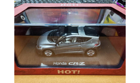 1:43 Honda CR-Z 2010 серебристый #44321, масштабная модель, Ebbro, scale43
