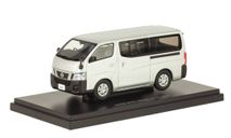 1:43 Nissan NV350 Caravan Van DX 2012 серебристый #45595, масштабная модель, Ebbro, scale43