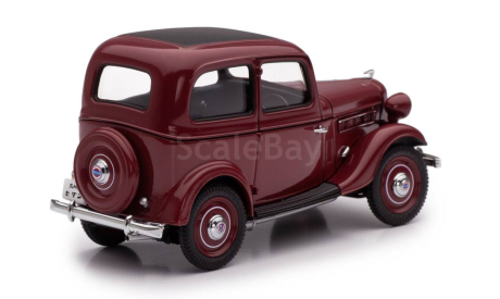 1:43 Datsun 17 седан 1938 красный #44347, масштабная модель, Ebbro, scale43