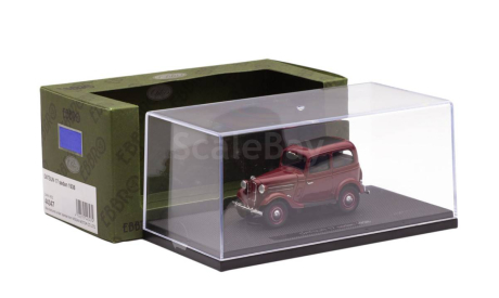 1:43 Datsun 17 седан 1938 красный #44347, масштабная модель, Ebbro, scale43