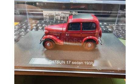 1:43 Datsun 17 седан 1938 красный #44347, масштабная модель, Ebbro, scale43