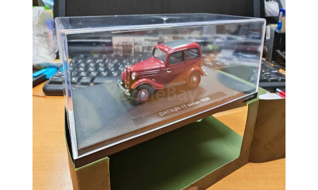 1:43 Datsun 17 седан 1938 красный #44347, масштабная модель, Ebbro, scale43