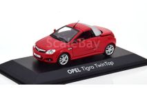 1:43 Opel Tigra TwinTop 2004 красный арт.9163176 (царапина на боксе), масштабная модель, Minichamps, scale43