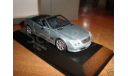 1:43 Mercedes SL-Class Cabrio 2001 silverblue-metallic B6 696 1923, масштабная модель, scale43, Minichamps, Mercedes-Benz