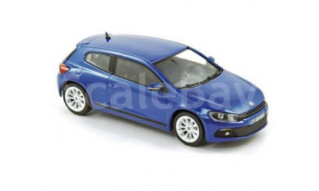 1:43 VW SCIROCCO 2008 blue met, масштабная модель, scale43, Norev, Volkswagen