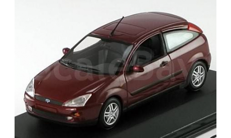 1:43 Ford Focus 3türig 1998 dunkelrot-metallic, масштабная модель, 1/43, Minichamps