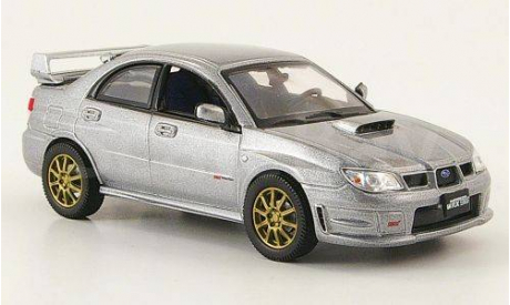 1:43 Subaru Impreza WRX STi, met.-grau 2006, масштабная модель, 1/43, Norev