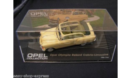 1:43 OPEL OLYMPIA REKORD CABRIO LIMOUSINE 1954-1956, масштабная модель, 1/43, Opel Collection