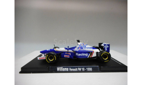 1:43 WILLIAMS RENAULT FW 18 1996 RAR, масштабная модель, RBA COLLECTIBLES, scale43