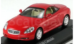 1:43 Lexus SC 430 Cabriolet 2001 rot L.E. 1008 pcs. RAR Minichamps