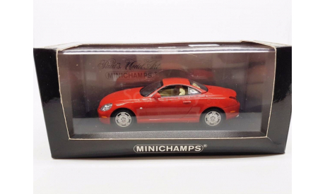 1:43 Lexus SC 430 Cabriolet 2001 rot L.E. 1008 pcs. RAR Minichamps, масштабная модель, scale43
