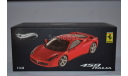 1:43 Ferrari 458 Italia 2009 rot Lim.Ed.5000pcs., масштабная модель, scale43, Hot Wheels Elite