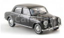 1:43 Lancia Appia, schwarz 1956-1959, масштабная модель, scale43, Norev