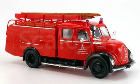 1:43 Magirus Merkur TLF 16, rot, Feuerwehr 1961, масштабная модель, 1/43, Signature