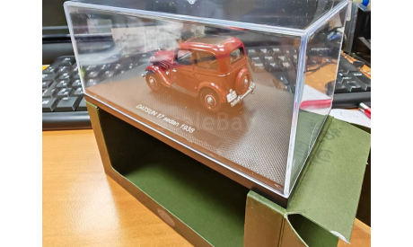 1:43 Datsun 17 седан 1938 красный #44347, масштабная модель, Ebbro, scale43