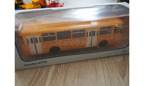 Автобус ЛИАЗ 677м, масштабная модель, Советский Автобус, 1:43, 1/43