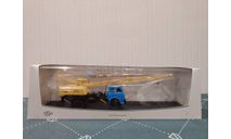 КС-3562Б (5334), голубой / желтый, масштабная модель, МАЗ, Start Scale Models (SSM), scale43