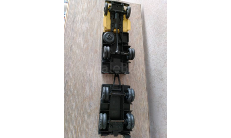 ЗИЛ 4331 с прицепом, редкий лимонный цвет, масштабная модель, scale43