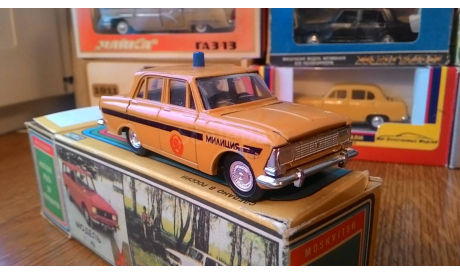 Москвич 408 ГАИ СССР, редкая масштабная модель, 1:43, 1/43