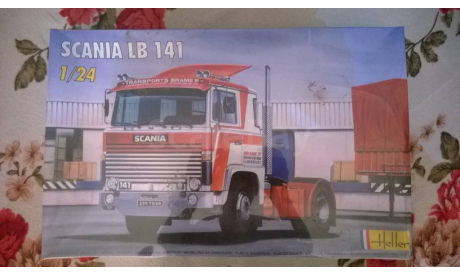 Scania LB 141, сборная модель автомобиля, 1:24, 1/24, Heller