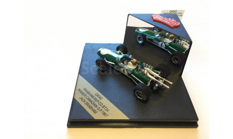 1967 Brabham BT24 F1 GP Canada Jack Brabham, масштабная модель, Qurtzo, 1:43, 1/43