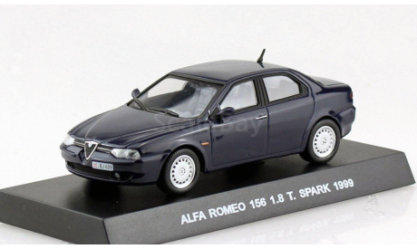 Alfa Romeo 156 1.8 T. Spark 1999 DeAgostini, масштабная модель, 1:43, 1/43