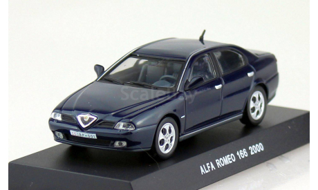 Alfa Romeo 166 2000 DeAgostini, масштабная модель, scale43