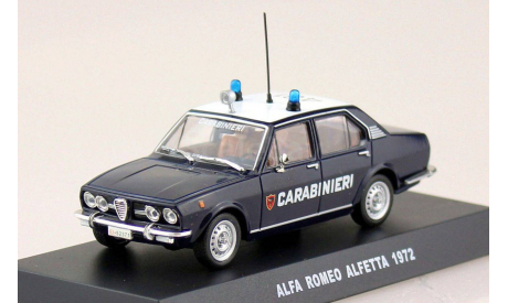 Alfa Romeo Alfetta Carabinieri 1972 DeAgostini, масштабная модель, scale43