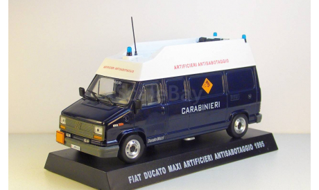 Fiat Ducato Maxi Carabinieri Artificieri Antisabotaggio 1995 Centauria, масштабная модель, 1:43, 1/43