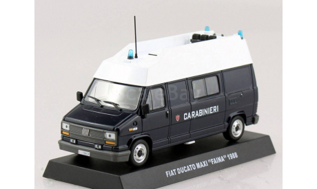 FIAT Ducato Maxi ’’Faina’’ Carabinieri 1988 DeAgostini, масштабная модель, 1:43, 1/43