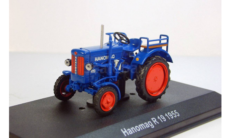 Hanomag R 19 1955 Hachette, масштабная модель трактора, 1:43, 1/43