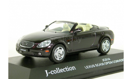 Lexus SC430 Open Convertible J-collection, масштабная модель, 1:43, 1/43