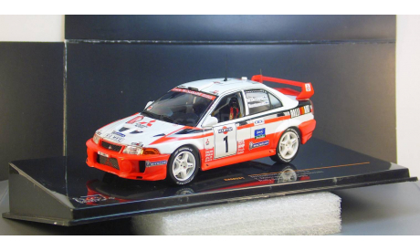 Mitsubishi Lancer Evo 5 Ixo models, масштабная модель, 1:43, 1/43