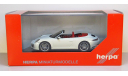 Porsche 911 (991) Carrera 4 Cabriolet Herpa, масштабная модель, 1:43, 1/43