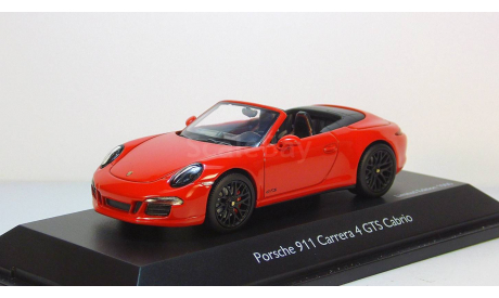 Porsche 911 Carrera 4 GTS Cabrio 2014 Schuco, масштабная модель, 1:43, 1/43