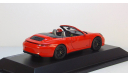 Porsche 911 Carrera 4 GTS Cabrio 2014 Schuco, масштабная модель, 1:43, 1/43