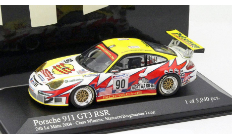 Porsche 911 GT3-RSR Minichamps, масштабная модель, scale43