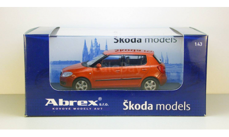 Skoda Fabia 2007 Abrex, масштабная модель, scale43, Škoda